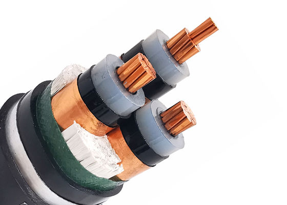 চীন SWA 4x35mm2 Oxygen-Free Copper PVC Insulated Steel Wire Armoured Power Cable for Direct Burial 0.6/1kV সরবরাহকারী