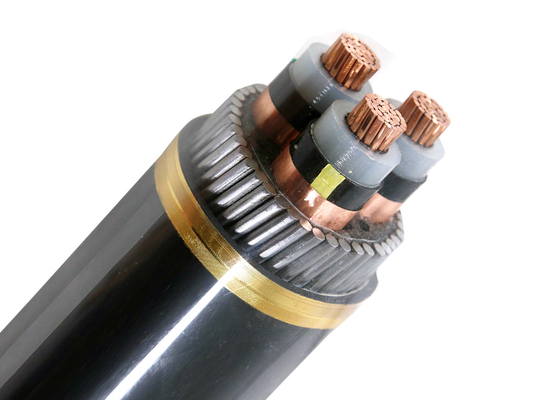 শেংহুয়া গ্রুপ 35kV 3x400SQMM বর্মযুক্ত এমভি বৈদ্যুতিক তারের এক্সএলপিই বিচ্ছিন্ন পিভিসি গর্তযুক্ত সরবরাহকারী