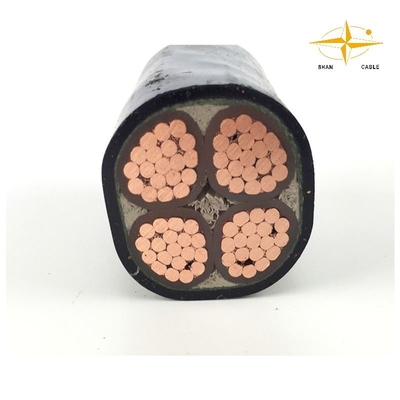 1.5-400mm2 কালো XLPE ইনডোর বৈদ্যুতিক সিস্টেমের জন্য বিচ্ছিন্ন শক্তি তারের সরবরাহকারী