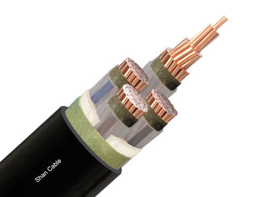 NYY 4x25mm2 Oxygen-Free Copper PVC Insulated Power Cable for Underground Use 0.6/1kV সরবরাহকারী