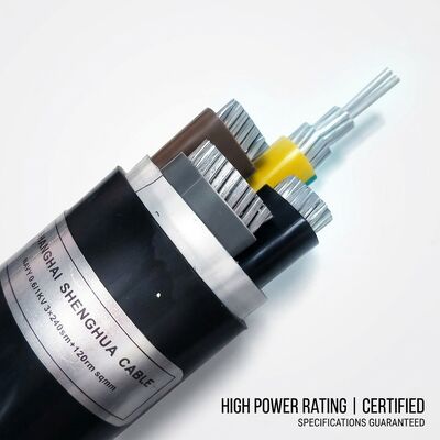 Fire Resistant PVC Insulated Power Cable 0.6/1kV 3 Core 3x25mm2 Emergency Circuit সরবরাহকারী