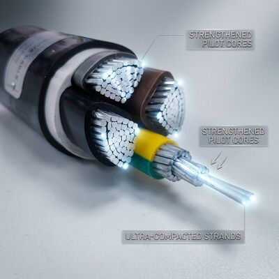Fire Resistant PVC Insulated Power Cable 0.6/1kV 3 Core 3x25mm2 Emergency Circuit সরবরাহকারী