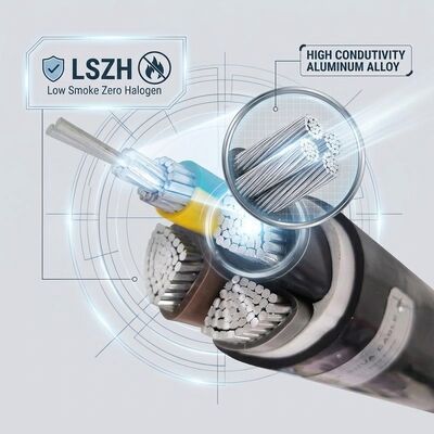 NYY 1x120mm2 PVC Insulated Single Core Cable 90C Power Station 0.6/1kV IEC60502 সরবরাহকারী