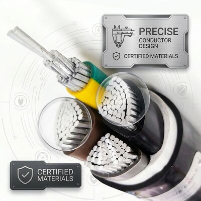 CYKY 5x6mm2 PVC Insulated Cable 90C Underground Distribution 0.6/1kV IEC60502 সরবরাহকারী