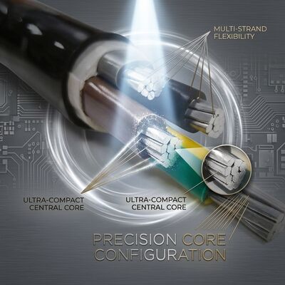 NYM 3x2.5mm2 UV Resistant PVC Insulated Cable Outdoor Lighting 450/750V IEC60228 সরবরাহকারী
