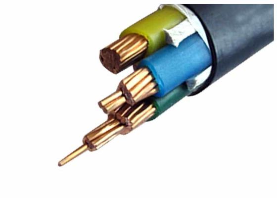 0.6 / 1kV একক কোর XLPE অটোমেটিক অ্যালুমিনিয়াম কন্ডাক্টর সঙ্গে উত্তাপ পাওয়ার কেবেল