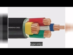 3x185+2x95 SQMM PVC Insulated 0.6/1KV PVC Power Cables