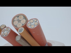 ফায়ার রেটেড উচ্চ তাপমাত্রা তারের IEC60331 আটকে থাকা কপার কন্ডাক্টর